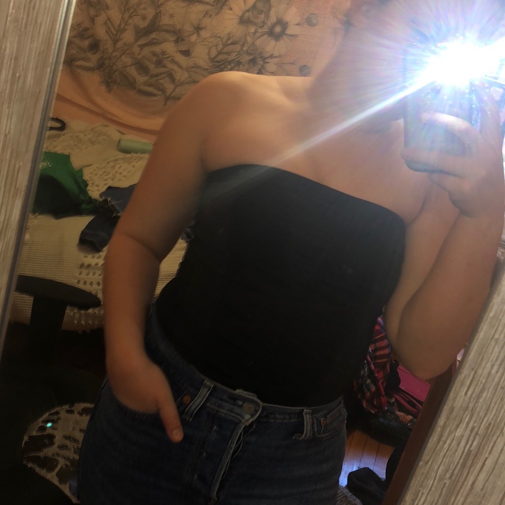 Corset tube top (bebe)